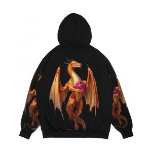 Alternative view of Dragon Men's All-Over-Print Hoodie