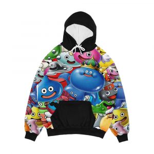 Dragon Quest Slimes Men's All-Over-Print Hoodie