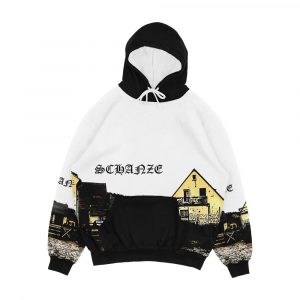 Dragon s Hill Panorama Design Men's All-Over-Print Hoodie