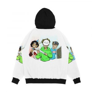 Alternative view of Dream Team Fighting Men's All-Over-Print Hoodie