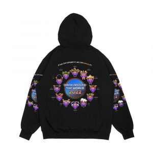 Alternative view of Drink Around The World 2022 Men's All-Over-Print Hoodie