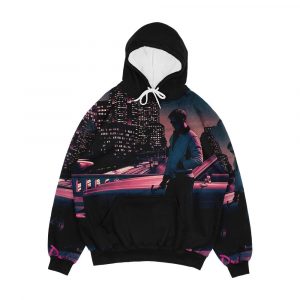 Drive Movie Poster Men's All-Over-Print Hoodie