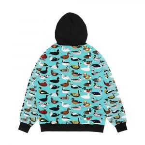 Alternative view of Duck Duck Men's All-Over-Print Hoodie