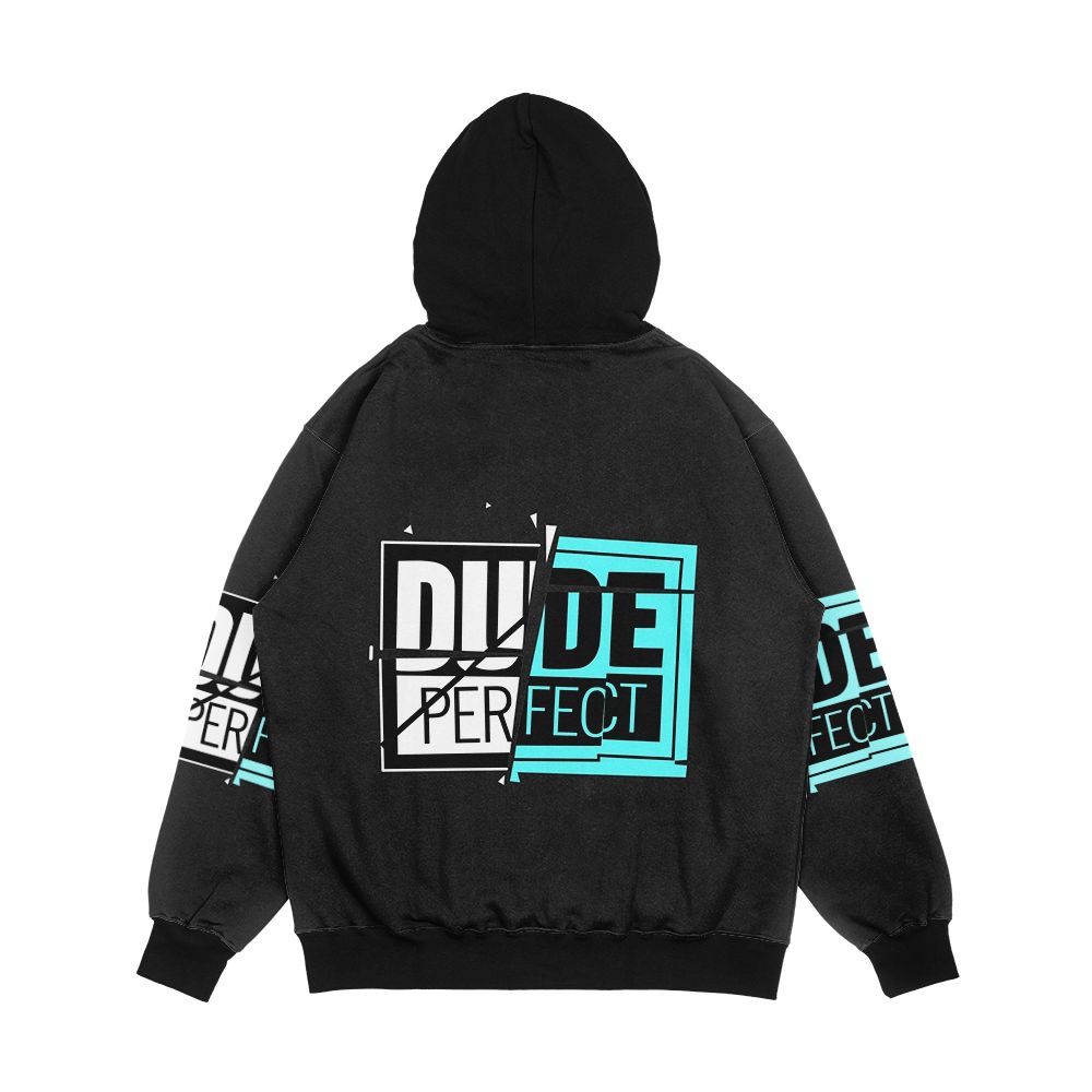 Dude Perfec Men's All-Over-Print Hoodie - Image 2