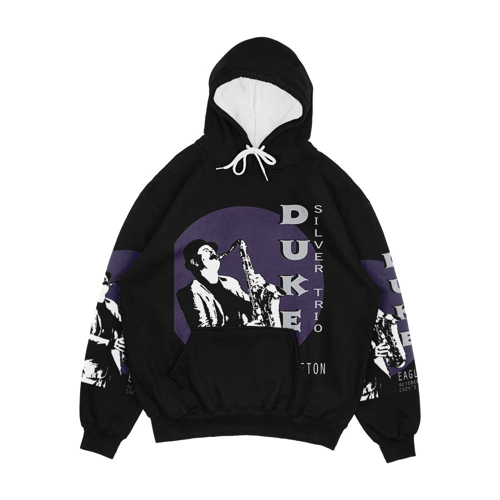 Duke Silver Live In Concert Men's All-Over-Print Hoodie