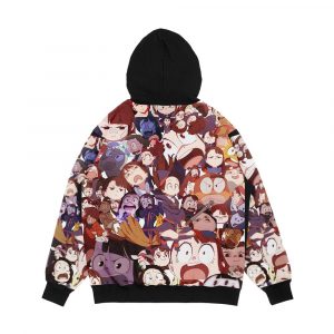 Alternative view of Dumb Akko Faces Men's All-Over-Print Hoodie
