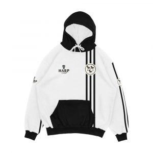 Dundalk Football Club In Black And White 1979 Retro Classic Shirt Men's All-Over-Print Hoodie