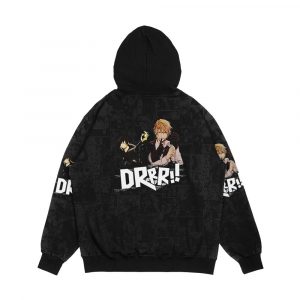 Alternative view of Durarara Men's All-Over-Print Hoodie