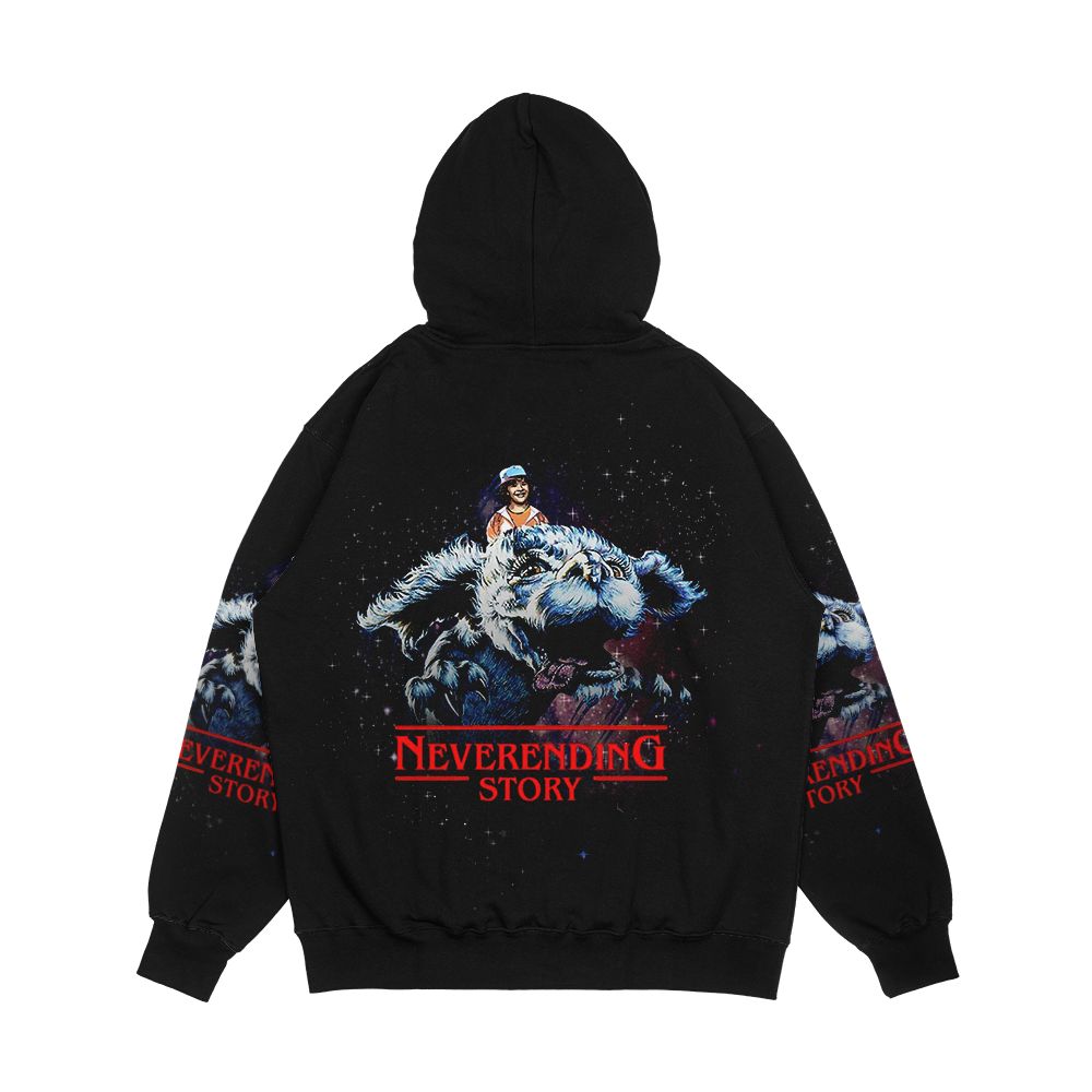 Dustin Story Men's All-Over-Print Hoodie - Image 2