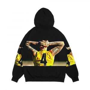 Alternative view of Dusty Martin Men's All-Over-Print Hoodie