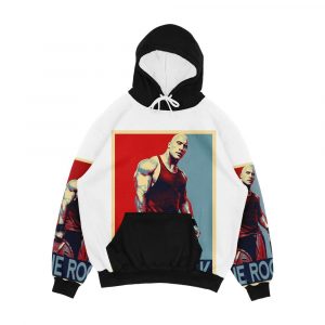 Dwayne Johnson Men's All-Over-Print Hoodie