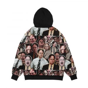 Alternative view of Dwight Schrute The Office Men's All-Over-Print Hoodie