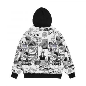Alternative view of Dynamight Men's All-Over-Print Hoodie