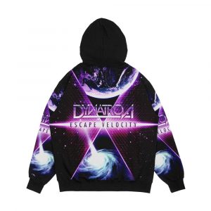 Alternative view of Dynatron Escape Velocity V2 Men's All-Over-Print Hoodie