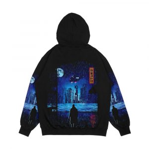 Alternative view of Dystopian World Men's All-Over-Print Hoodie