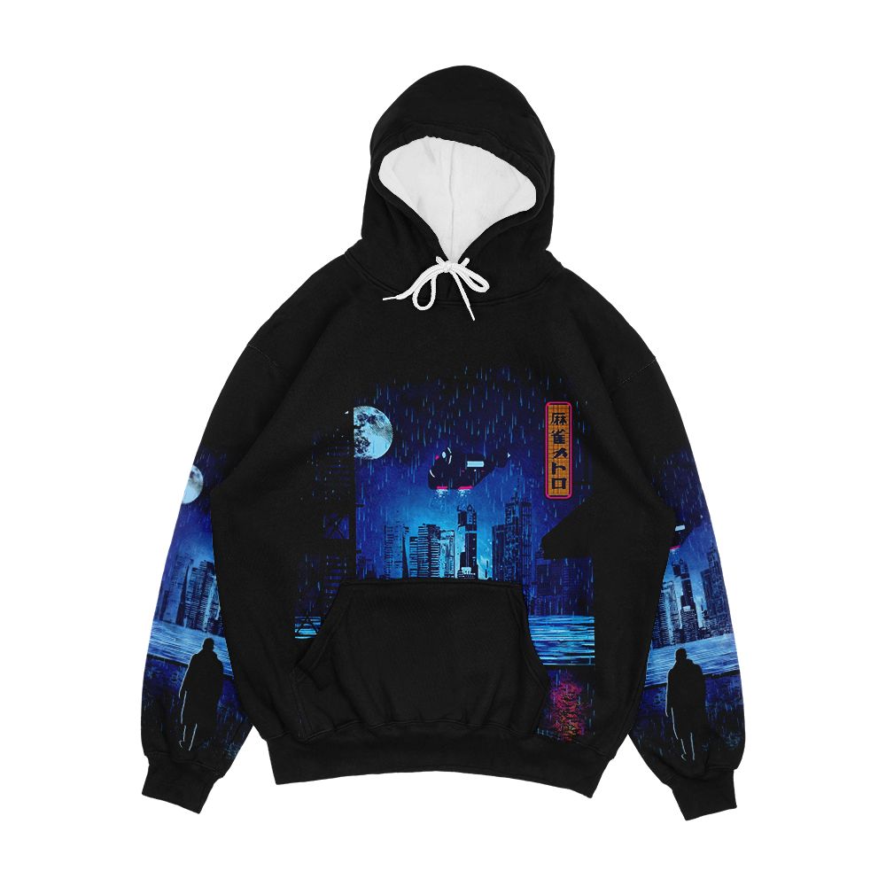 Dystopian World Men's All-Over-Print Hoodie
