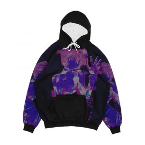 E V A W A V R E I 2 Men's All-Over-Print Hoodie