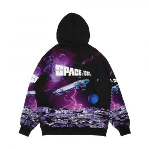 Alternative view of Eagle 1999 Men's All-Over-Print Hoodie
