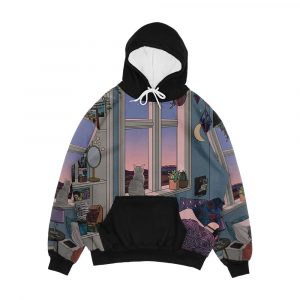 Early Morning Men's All-Over-Print Hoodie