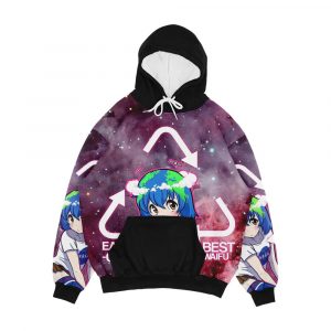 Earth Chan Men's All-Over-Print Hoodie