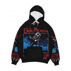 Eddie Munson s Rooftop Concert Men's All-Over-Print Hoodie