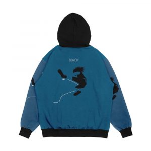 Alternative view of Eddie V Black Men's All-Over-Print Hoodie