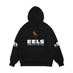 Alternative view of Eels Is An American Rock Band Logos Is The Best Men's All-Over-Print Hoodie