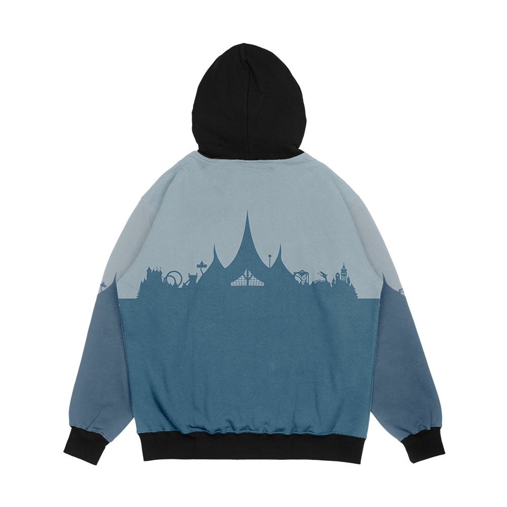 Efteling Shilloutte Men's All-Over-Print Hoodie - Image 2
