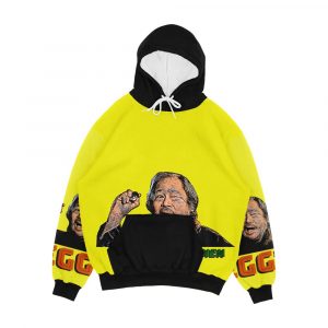 Egg Shen Men's All-Over-Print Hoodie