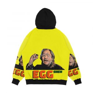 Alternative view of Egg Shen Men's All-Over-Print Hoodie