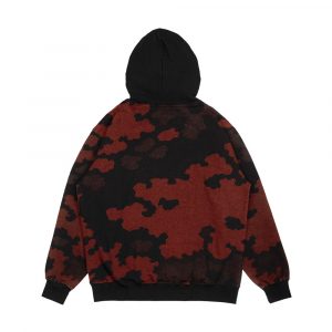 Alternative view of Eichenlaubmuster Autumn Ss Dotted German Ww2 Camouflage Men's All-Over-Print Hoodie