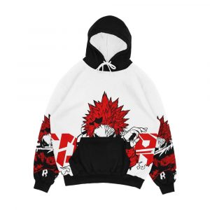 Eijiro Red Riot Kirishima My Hero Academia Men's All-Over-Print Hoodie