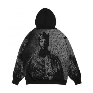 Alternative view of Electronic Music Addict Of Mode Men's All-Over-Print Hoodie