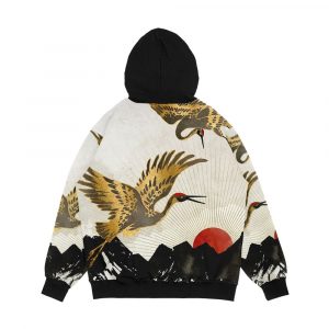 Alternative view of Elegant Flight Ii Men's All-Over-Print Hoodie