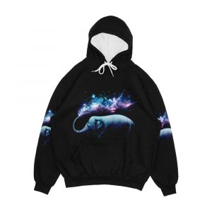 Elephant Splash Men's All-Over-Print Hoodie