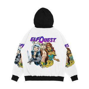 Alternative view of Elfquest Modern Trio Men's All-Over-Print Hoodie