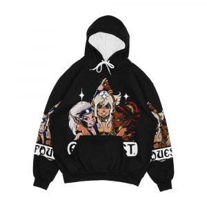 Elfquest Retro Trio Men's All-Over-Print Hoodie