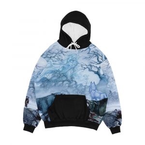 Elfquest Wolf Mother Timmain Men's All-Over-Print Hoodie