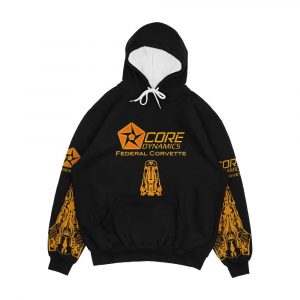 Elite Dangerous Federal Corvette Men's All-Over-Print Hoodie