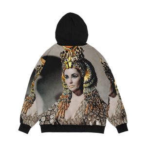 Alternative view of Elizabeth Taylor As Cleopatra Men's All-Over-Print Hoodie