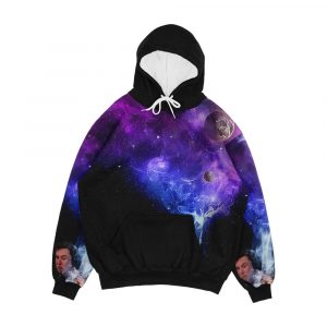 Elon Musk Smoking The Universe Men's All-Over-Print Hoodie