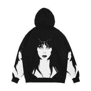 Alternative view of Elvira Men's All-Over-Print Hoodie