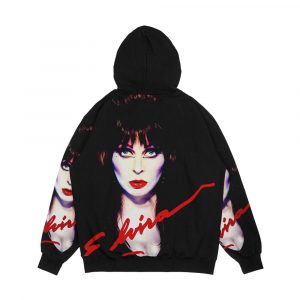 Alternative view of Elvira The Mistress Men's All-Over-Print Hoodie