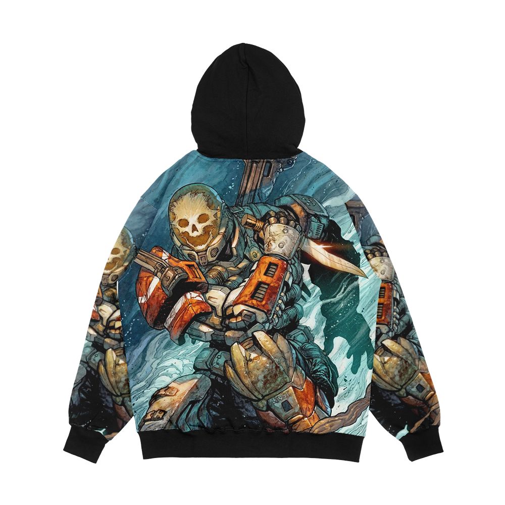 Emile Men's All-Over-Print Hoodie - Image 2
