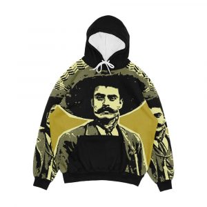 Emiliano Zapata Salazar Men's All-Over-Print Hoodie