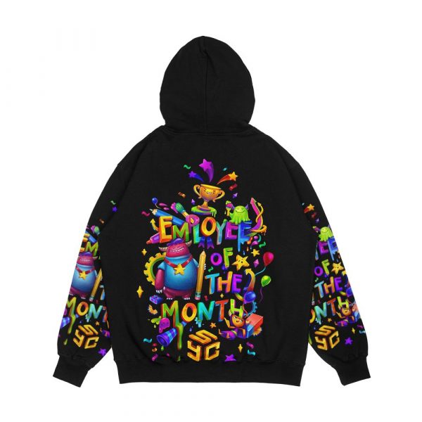 Employee Of The Month Men's All-Over-Print Hoodie - Image 2