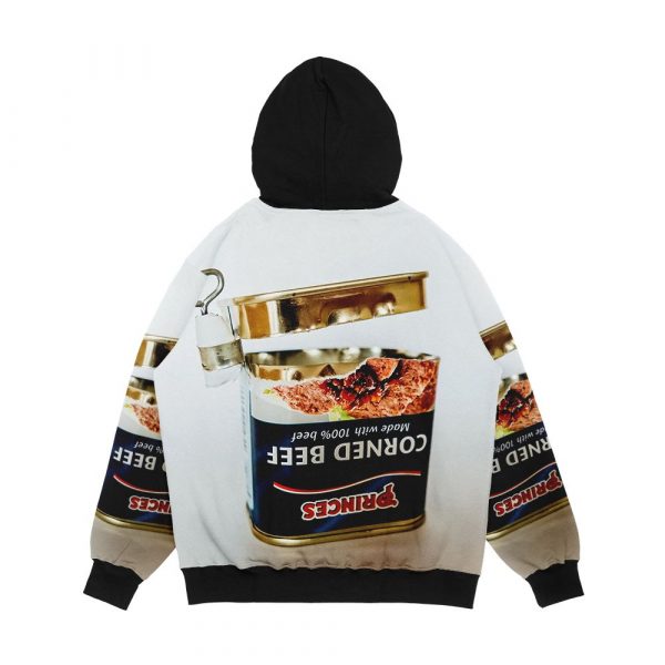 Empty Tin Of Corned Beef Men's All-Over-Print Hoodie - Image 2