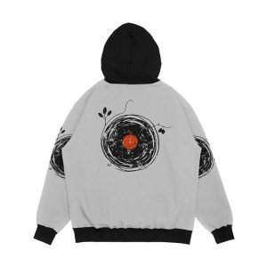 Alternative view of Enchanting Vinyl Records Vintage Men's All-Over-Print Hoodie