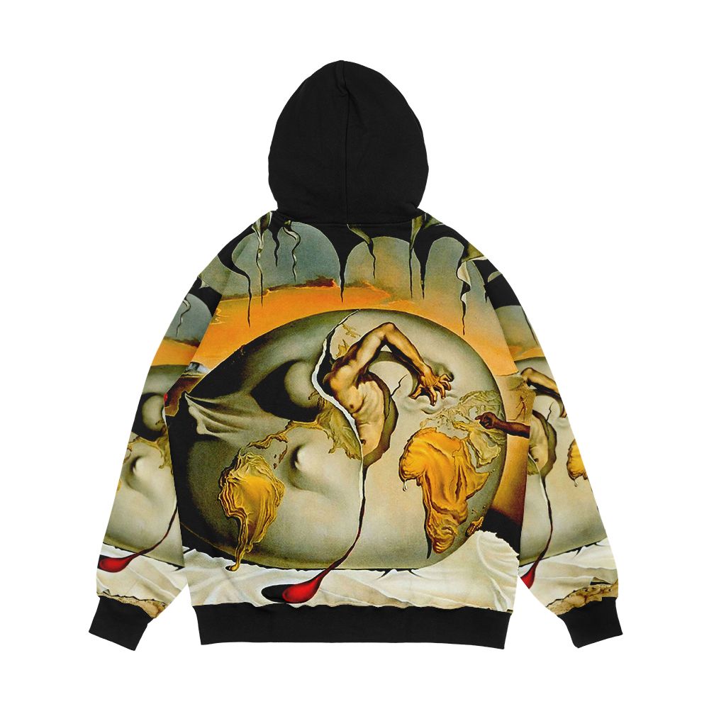 Enfante Geopolitique Observante Painting Print Men's All-Over-Print Hoodie - Image 2