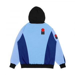 Alternative view of England World Series Cricket Early 80S Style Retro Replica Kit Men's All-Over-Print Hoodie